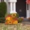 Glitzhome® 41.75" Fall Metal Pumpkin Patch Combo Yard Stake